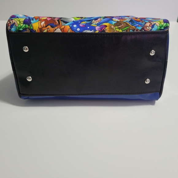 NWT Top Notch By Design Movie Mash-Up Purse/Handbag Blue - Picture 12 of 15